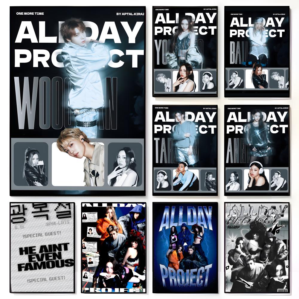 Streetwear Brand Home Decor - Streetwear Brand A-ALLDAY PROJECT Poster American