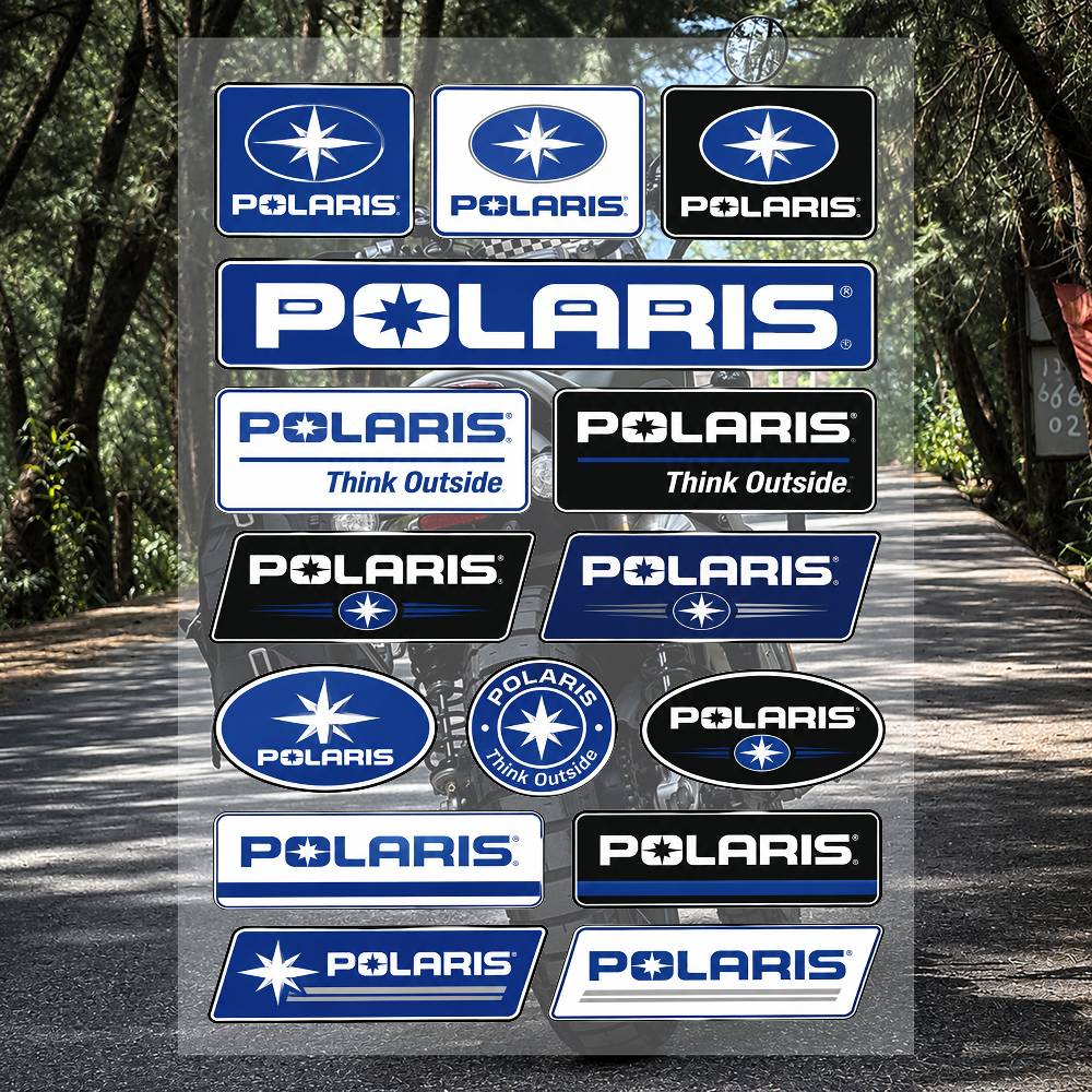 Streetwear Brand La - A-P-po-la-ris Streetwear Brand Stickers Set Waterproof