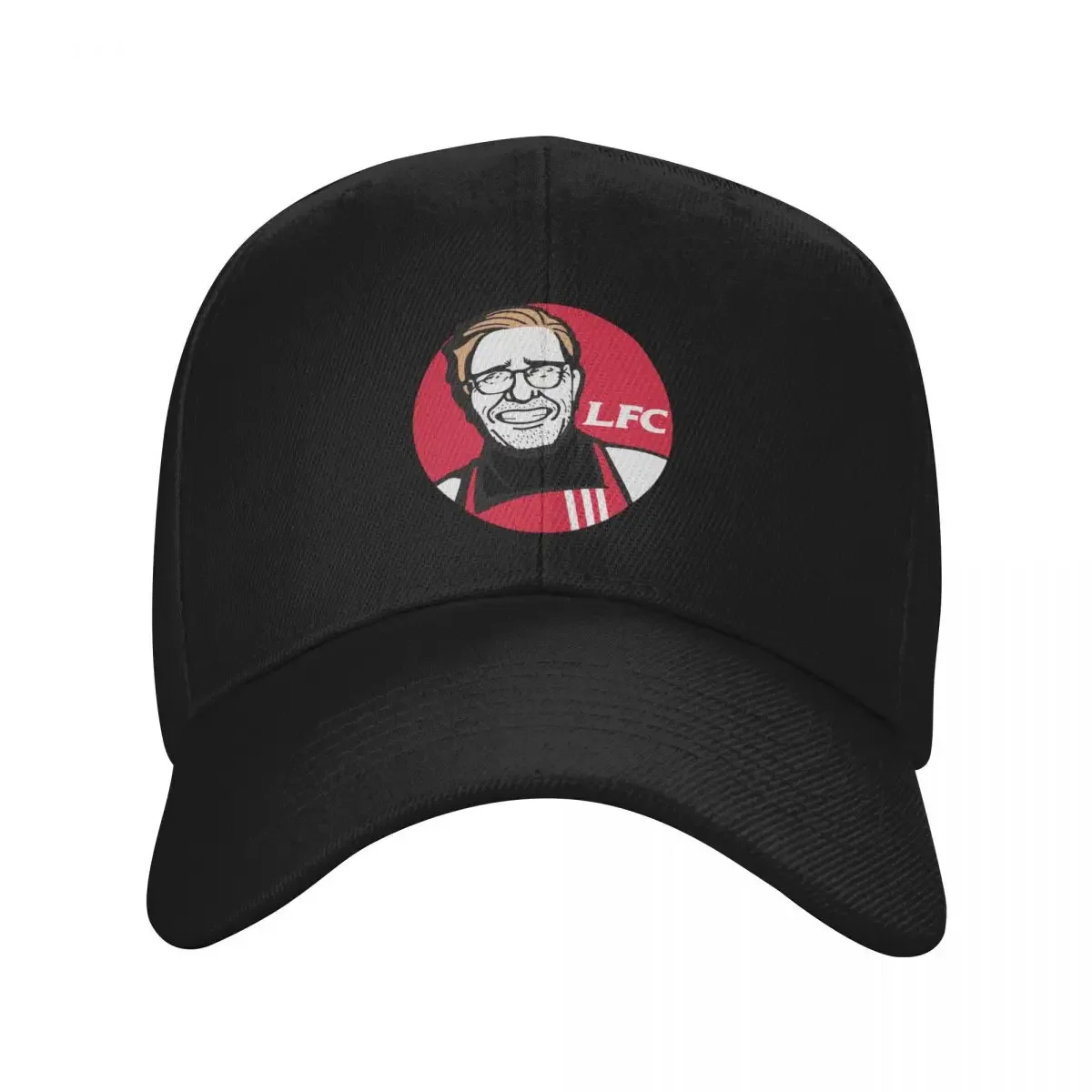 Streetwear Brand Red - The Red Klopp Logo Baseball Cap