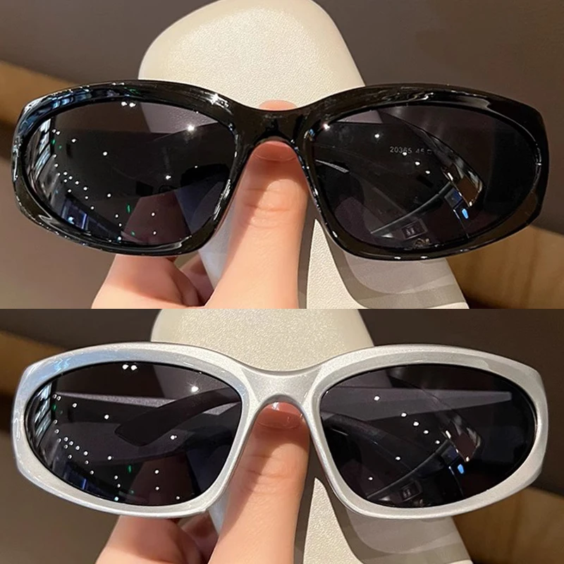 Y2k New Punk Sports Sunglasses - Streetwear Brand Y2K ulasan dan harga