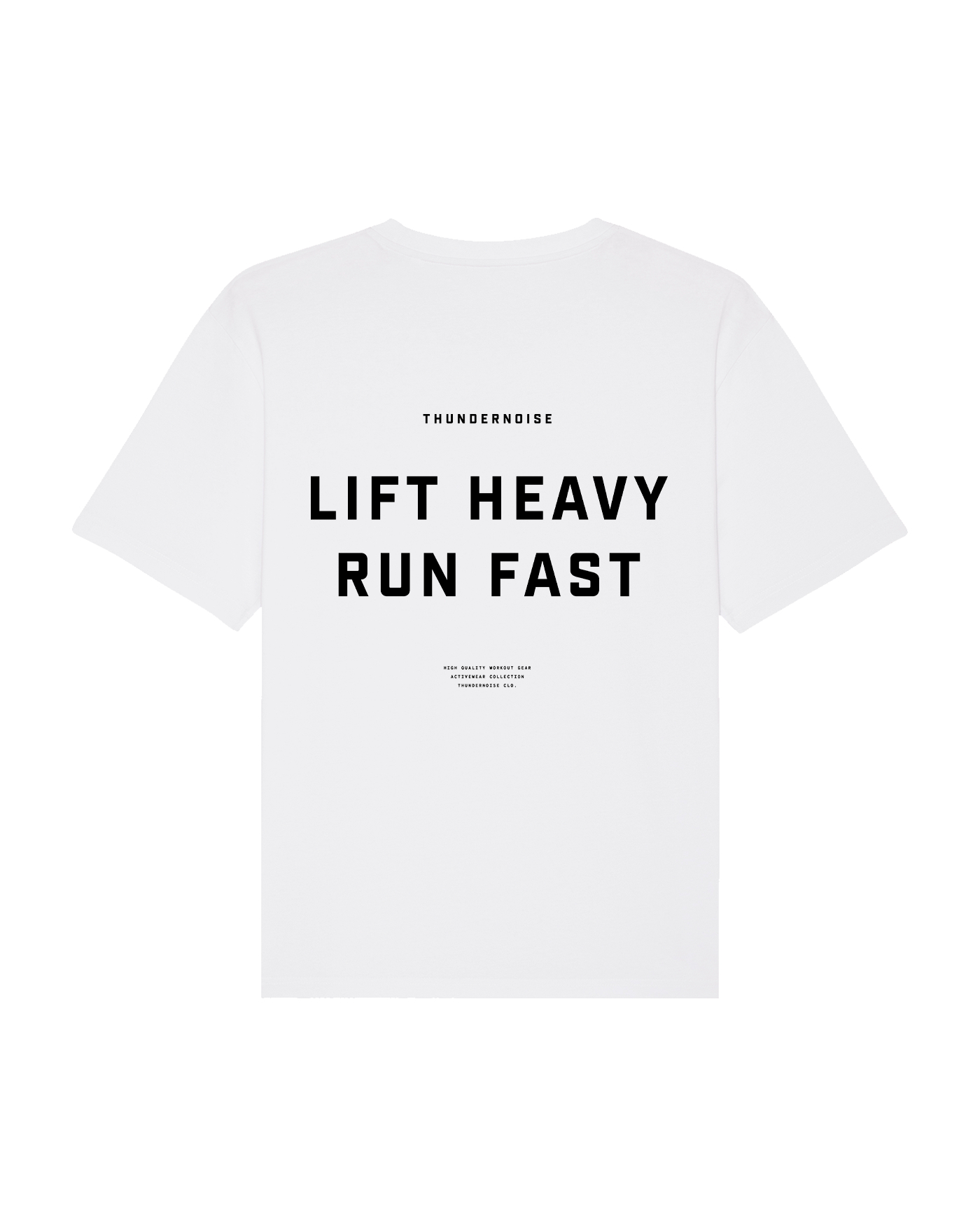 Lift Heavy Run Fast Thundernoi - Streetwear Brand Top ulasan dan harga