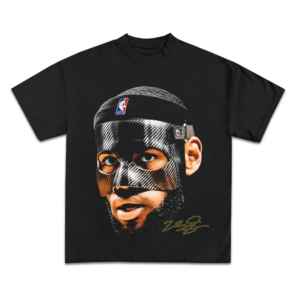 Lebron James Basketball Star T - Streetwear Brand Top ulasan dan harga