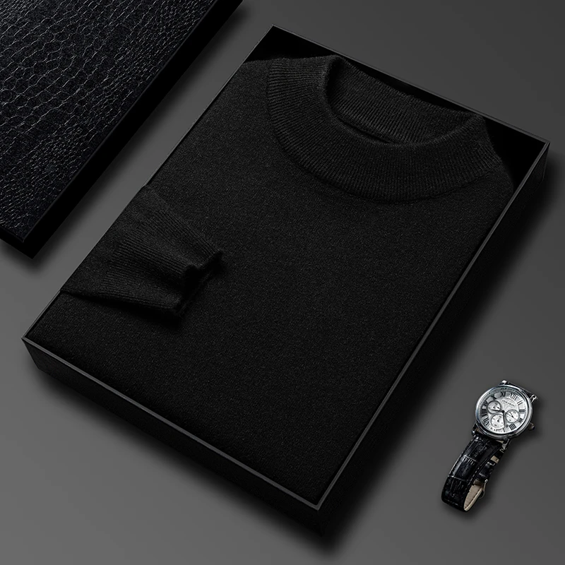 Half Turtleneck Knitwear Sweat - Streetwear Brand ulasan dan harga