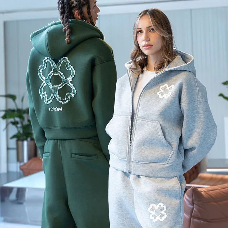 Spring Autumn Oversized 4 Leaf - Streetwear Brand Y2K ulasan dan harga