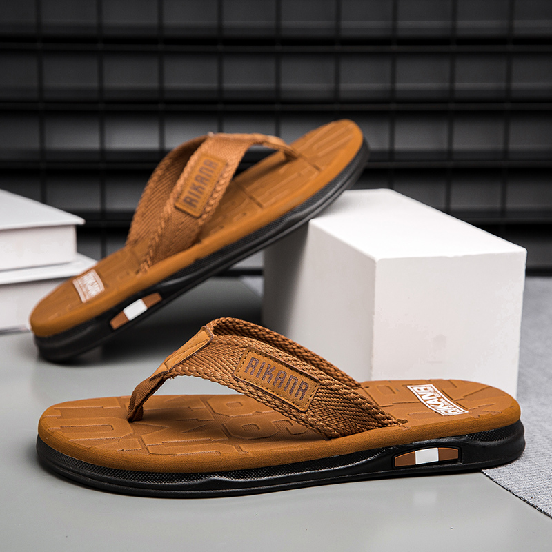 RIKANA trendy brand men's flip - Streetwear Brand ulasan dan harga