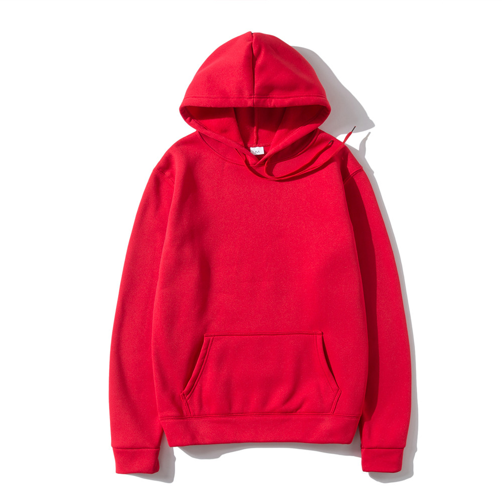 Men Woman Hoodies Sweatshirts  - Streetwear Brand Red ulasan dan harga