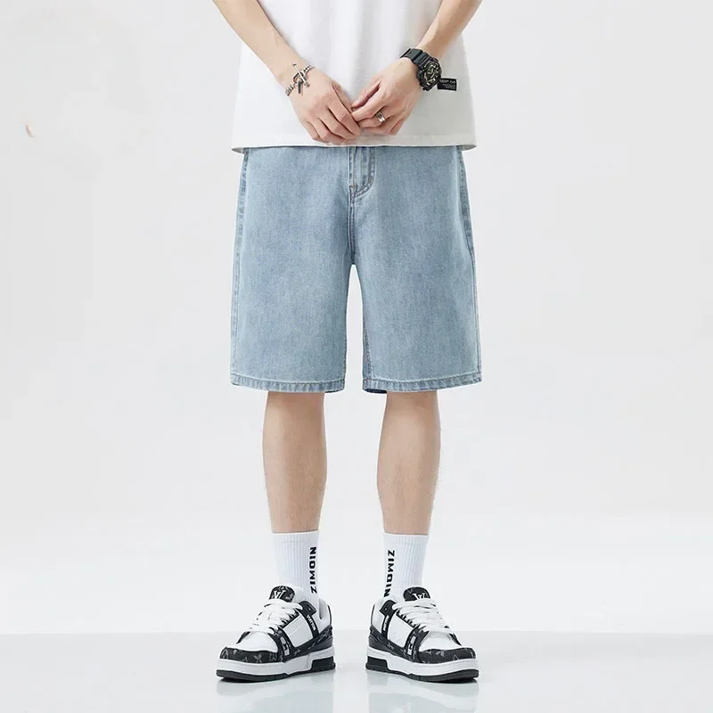 New Summer Shorts Jeans Men De - Fear Of God Essential ulasan dan harga