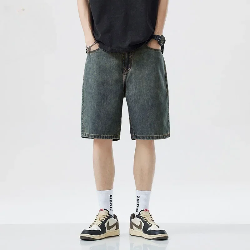 New Summer Shorts Jeans Men De - Fear Of God Essential ulasan dan harga
