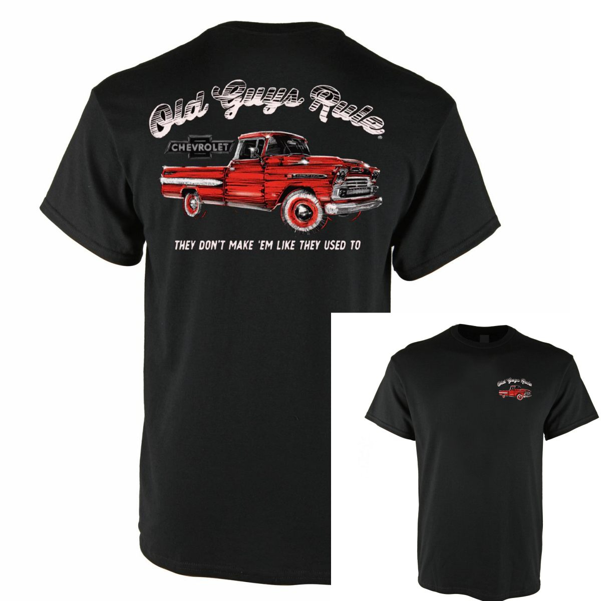 Big Red Truck Classic Retro Mo - Streetwear Brand Red ulasan dan harga