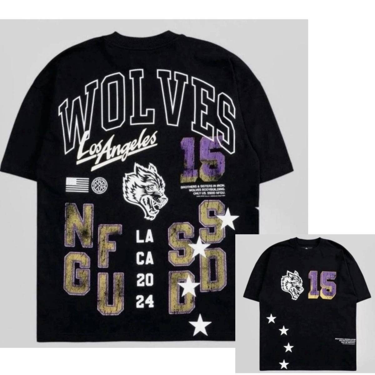 City of Angels LA Limited Wolf - Streetwear Brand La ulasan dan harga