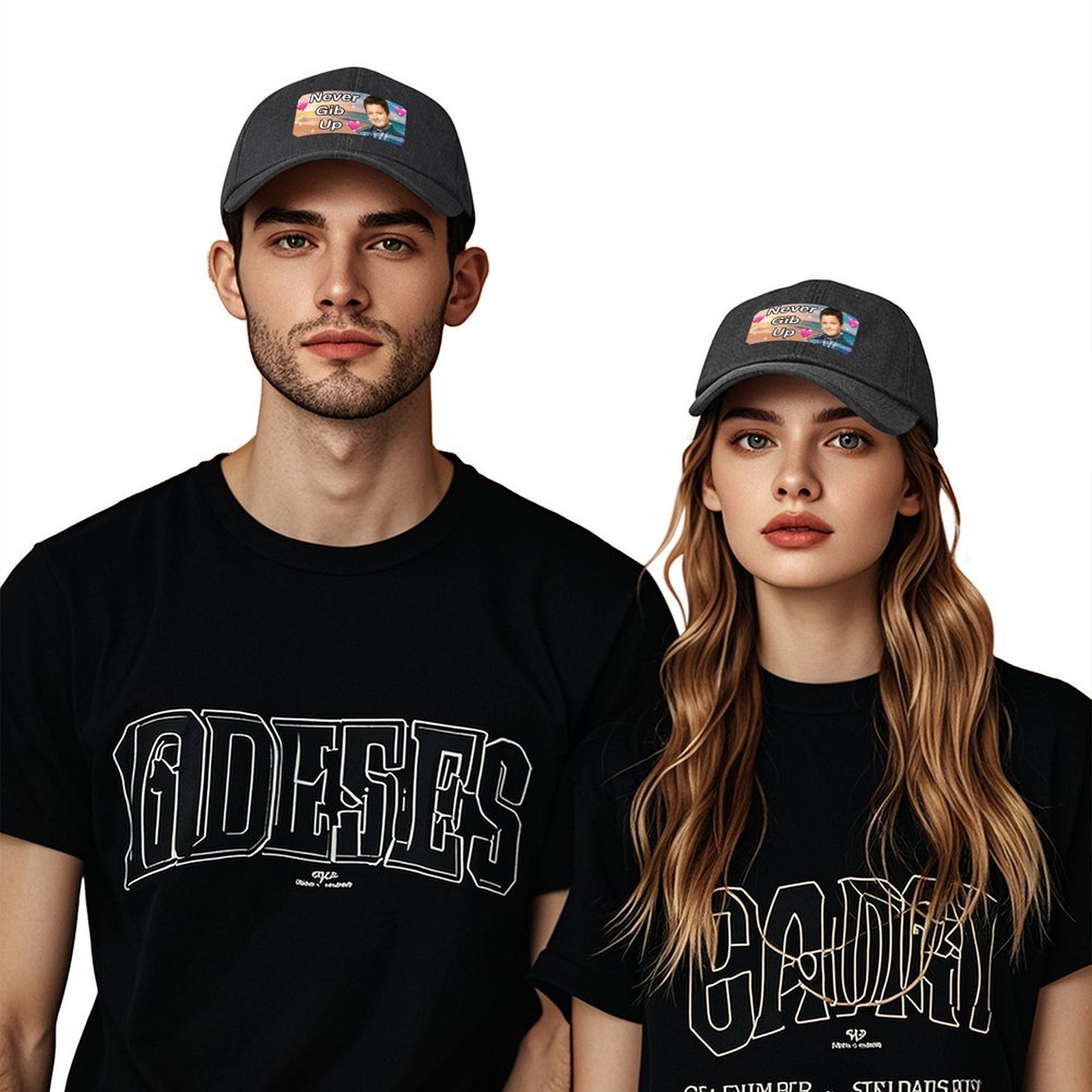 Never gib up bumper Sticker Ba - Streetwear Brand Golf ulasan dan harga